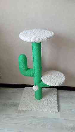 Когтеточка КАКТУС! 80см. ширина 50см. НОВАЯ!! Изделие предназначено Бишкек