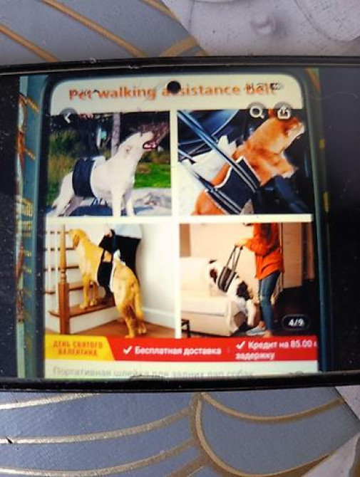 Портативная поддерживающая шлейка/сумка-перенос для собак (размер L) Бишкек - изображение 1