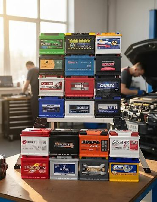 Аккумулятор 60 Ач, Новый, Германия, Бесплатная доставка Бишкек - сүрөт 1