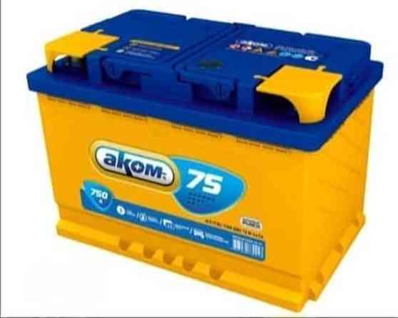 Аккумулятор 60 Ач, Новый, Россия, Самовывоз, Бесплатная доставка, Платная доставка Бишкек