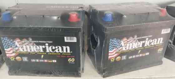 Аккумулятор 60 Ач, Новый, Турция, Бесплатная доставка, Самовывоз Бишкек