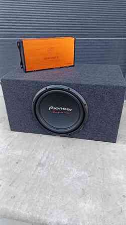 Автомобильный сабвуферный комплект Состав: - Сабвуфер Pioneer Bishkek