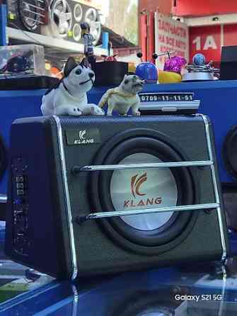 Активный сабвуфер «Klang T8» со встроенным усилителем, в деревянном Bishkek