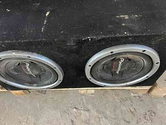 Двухполосный сабвуферный короб с динамиками Pioneer серии Champion. - Bishkek