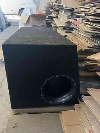 Двухполосный сабвуферный короб с динамиками Pioneer серии Champion. - Bishkek