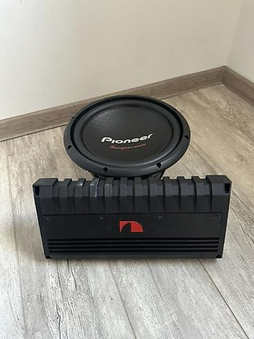 Комплект для автозвука: сабвуферы Pioneer и Sony + усилители Nakamichi Bishkek - photo 3