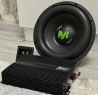 Сабвуфер + моноблок для автозвука -Динамик Machete серия Fight 12R Bishkek