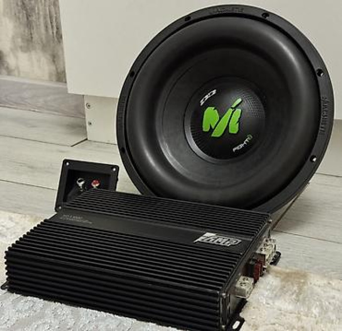 Сабвуфер + моноблок для автозвука -Динамик Machete серия Fight 12R Bishkek - photo 1