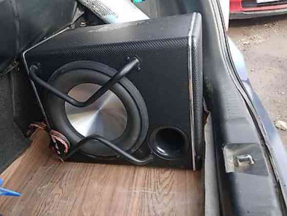 Активный автомобильный сабвуфер в корпусе с фазоинвертором. - Корпус Bishkek