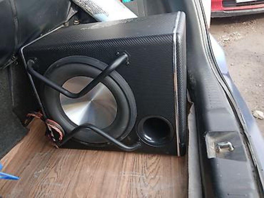 Активный автомобильный сабвуфер в корпусе с фазоинвертором. - Корпус Bishkek - photo 2