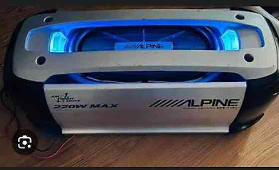 Активный сабвуфер Alpine SWE-1400 - Тип: компактный активный сабвуфер Bishkek