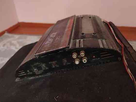 Сабвуфер Mystery в корпусе с фазоинвертором + автомобильный усилитель Bishkek