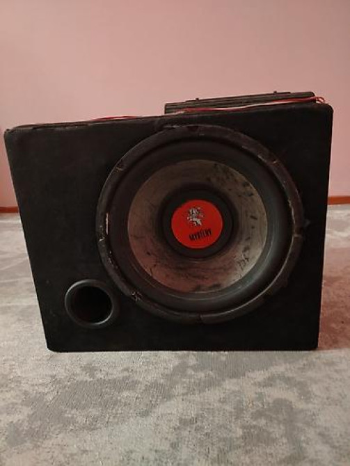 Сабвуфер Mystery в корпусе с фазоинвертором + автомобильный усилитель Bishkek - photo 7