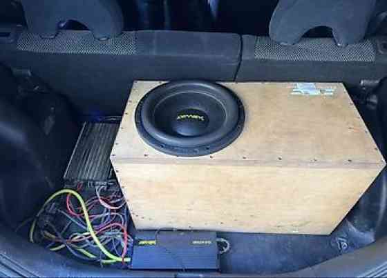 Автозвук комплектом - Сабвуфер SWAT в оформлении на заказ Bishkek