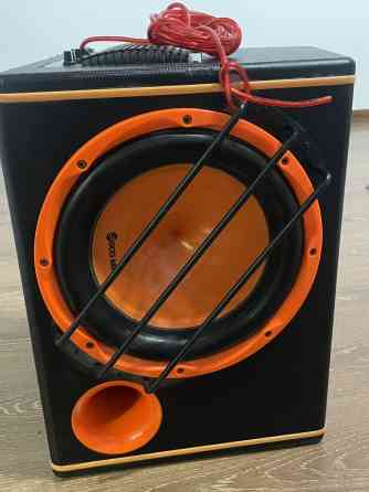 Сабвуфер в корпусе для автомобиля - Тип: активный сабвуфер в Бишкек