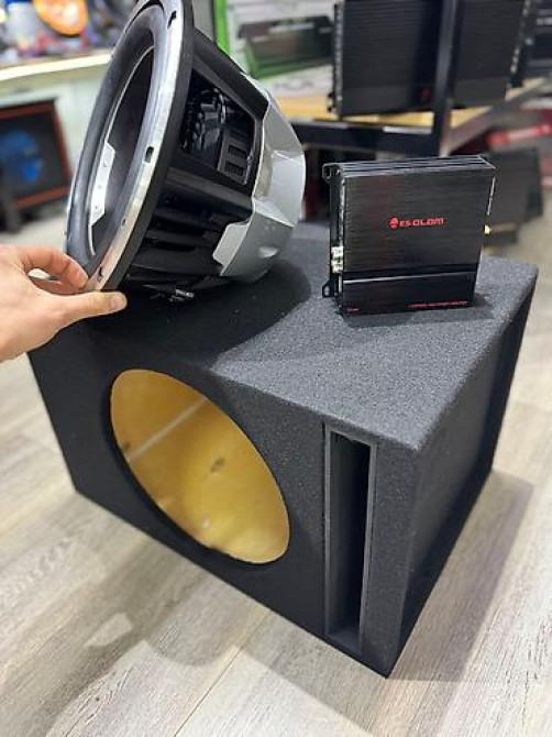 Сабвуфер комплект на хороших комплектующих всего за 14.500сом! Мощный Бишкек - изображение 4