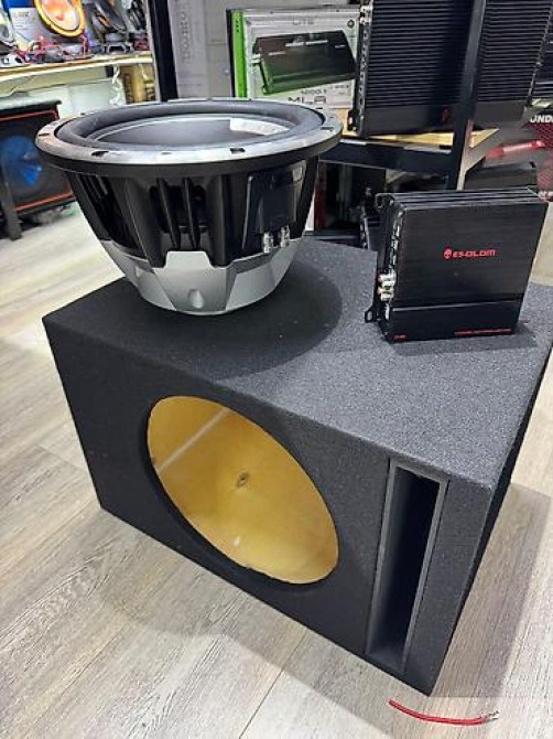 Сабвуфер комплект на хороших комплектующих всего за 14.500сом! Мощный Бишкек - изображение 2