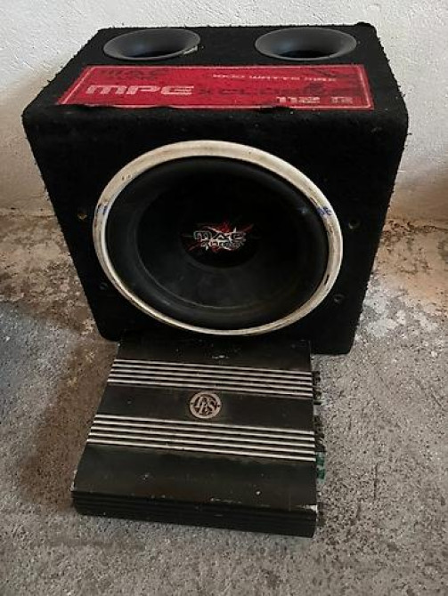 Сабвуферный комплект для авто Состав: - Сабвуфер Mac Audio в Бишкек - изображение 1