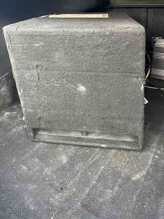 Сабвуфер JBL GT5-12BP в оформлении bandpass (короб с прозрачным Бишкек