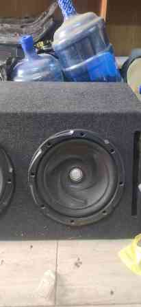 Сабвуферный ящик с двумя динамиками Kenwood. Характеристики и Бишкек