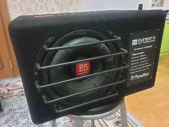 Активный сабвуфер Element-5 Next Technologies (E5) в корпусе с Бишкек