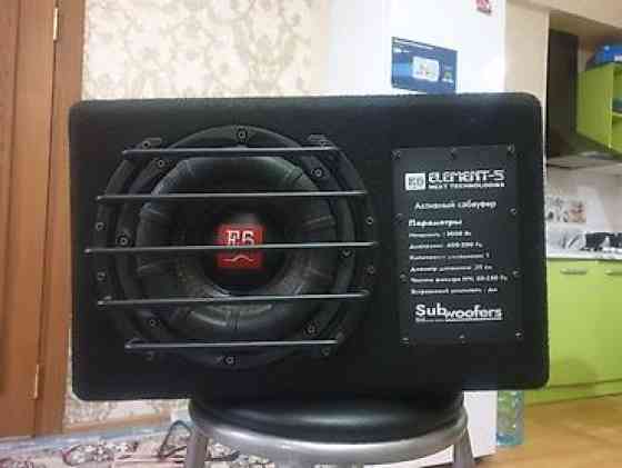 Активный сабвуфер Element-5 Next Technologies (E5) в корпусе с Бишкек