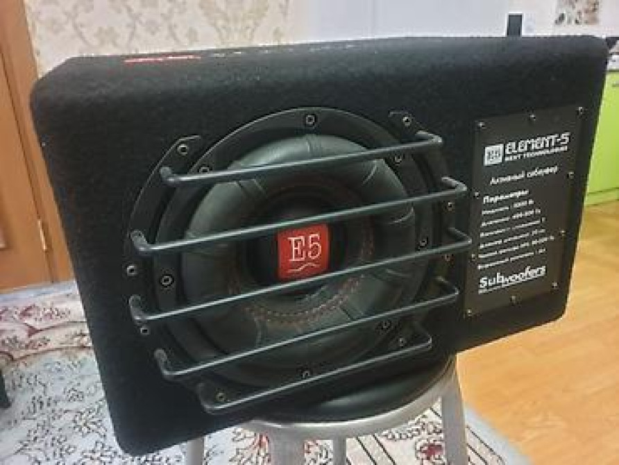 Активный сабвуфер Element-5 Next Technologies (E5) в корпусе с Бишкек - изображение 6