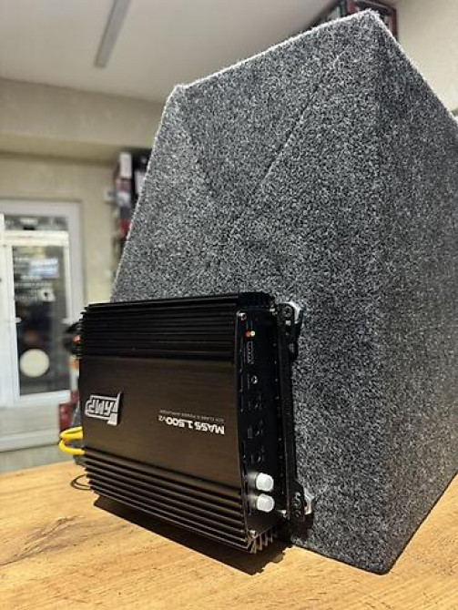 Автомобильный сабвуферный комплект Состав: - Сабвуфер в корпусе Бишкек - изображение 2