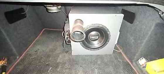 Автомобильный сабвуфер - Сабвуфер Hertz 500W. - Усилитель Kenwood Бишкек