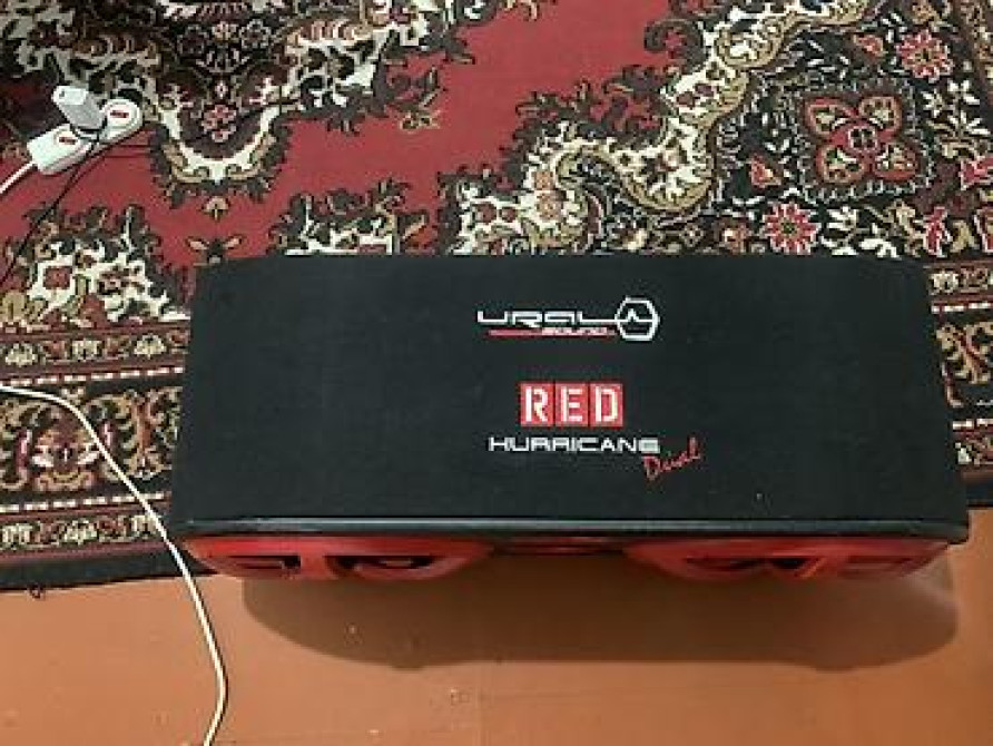Сабвуфер Ural Sound RED Hurricane (активный) - Корпусной активный Бишкек - изображение 1