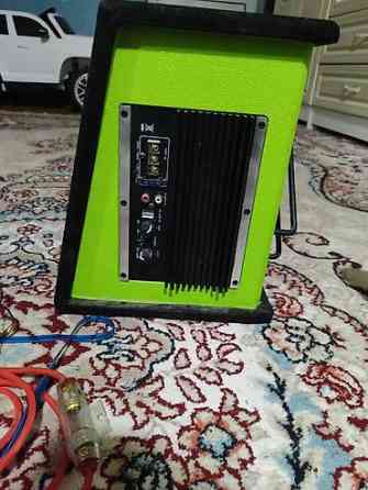 Активный автомобильный сабвуфер в корпусе - Бренд: UZZX (логотип на Бишкек