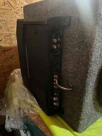 Сабвуфер Hertz в корпусе + усилитель - Динамик сабвуфера Hertz (серия Бишкек