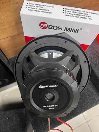 Сабвуфер Rock series Номинал 200 ватт Максимально 400 ватт Усилитель Бишкек