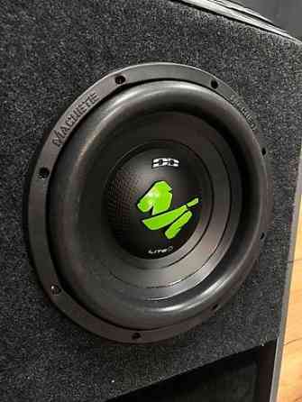 Автозвук комплект: сабвуфер + моноблок. - Сабвуфер Machete размер Бишкек
