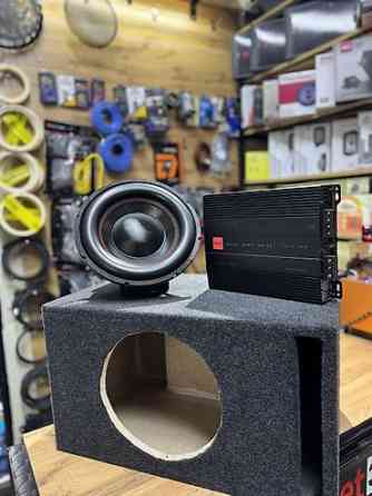 Сабвуфер набор всего за 12500 сом!Надежный Усилитель Российского Бишкек