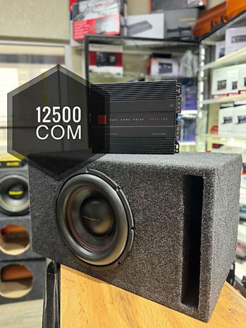 Сабвуфер набор всего за 12500 сом!Надежный Усилитель Российского Бишкек - изображение 1
