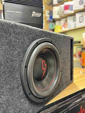 Сабвуфер набор на компонентах УРАЛ И Амп! Компактный саб 10 дюймов Бишкек