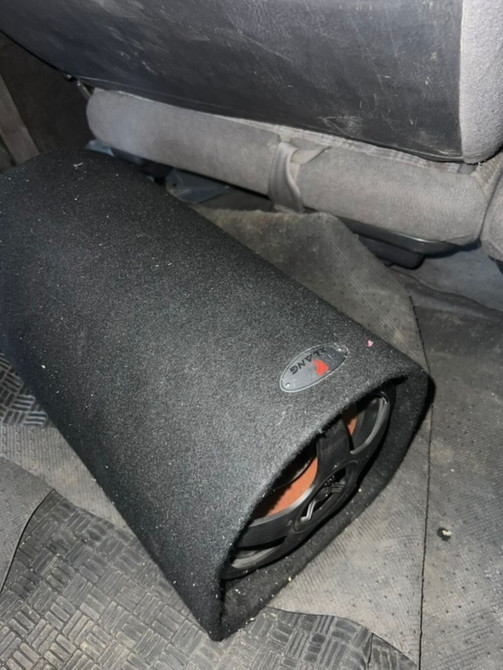 Сабвуфер 8 в тубе для автомобиля. - Корпус: цилиндрическая Бишкек - изображение 1