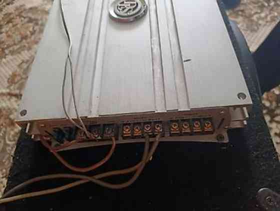 Сабвуфер в оформлении ФИ + автомобильный усилитель Комплект для Бишкек