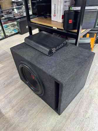 Сабвуфер УРАЛ! В отличном коробе! На моноблоке!! Сабвуфер урал Бишкек