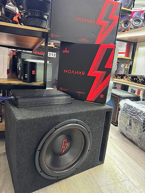 Сабвуфер УРАЛ! В отличном коробе! На моноблоке!! Сабвуфер урал Бишкек - изображение 8