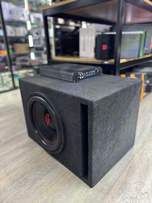 Сабвуфер УРАЛ! В отличном коробе! На моноблоке!! Сабвуфер урал Бишкек - изображение 7