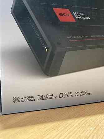 Усилитель Новый, 200 Вт, Каналов: 4 Бишкек