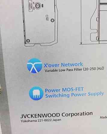 Усилитель Новый, 80 Вт, Каналов: 2 Бишкек