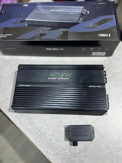 Усилитель Новый, 2000 Вт, Каналов: 1 Бишкек - изображение 3