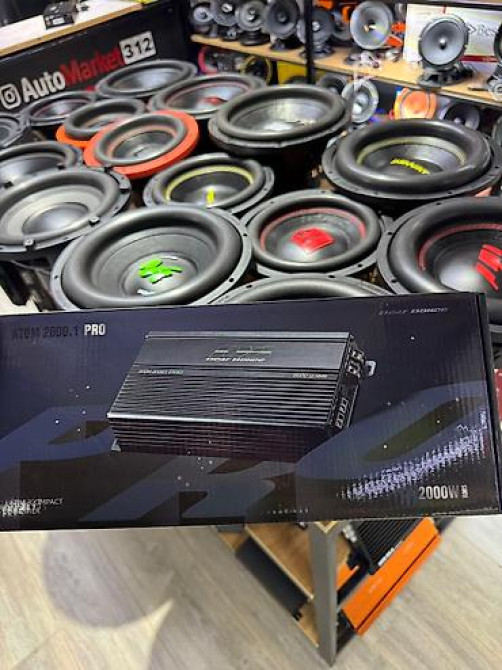 Усилитель Новый, 2000 Вт, Каналов: 1 Бишкек - изображение 5