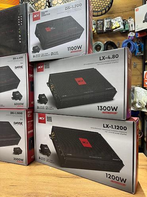 Усилитель Новый, 1000 Вт, Каналов: 1 Бишкек - изображение 7