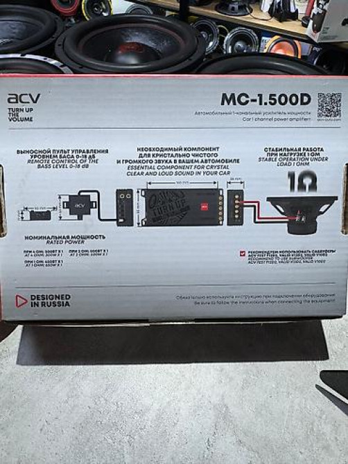 Усилитель Новый, 500 Вт, Каналов: 1 Бишкек - изображение 5