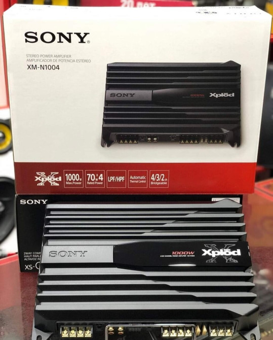 Усилитель Новый, 1000 Вт, Каналов: 4 Бишкек - изображение 1