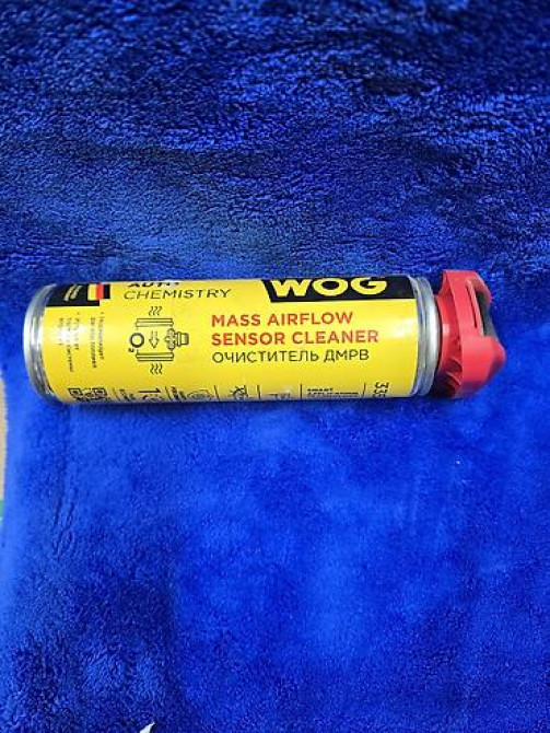 Очиститель ДМРВ WOG Mass Airflow Sensor Cleaner, 335 мл - Назначение Бишкек - изображение 3